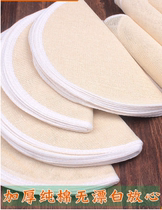 High temperature glutinous rice round steamed rice Durable washable Non-bleachable repeatable non-stick steamed dumplings Sand cloth steamed affordable