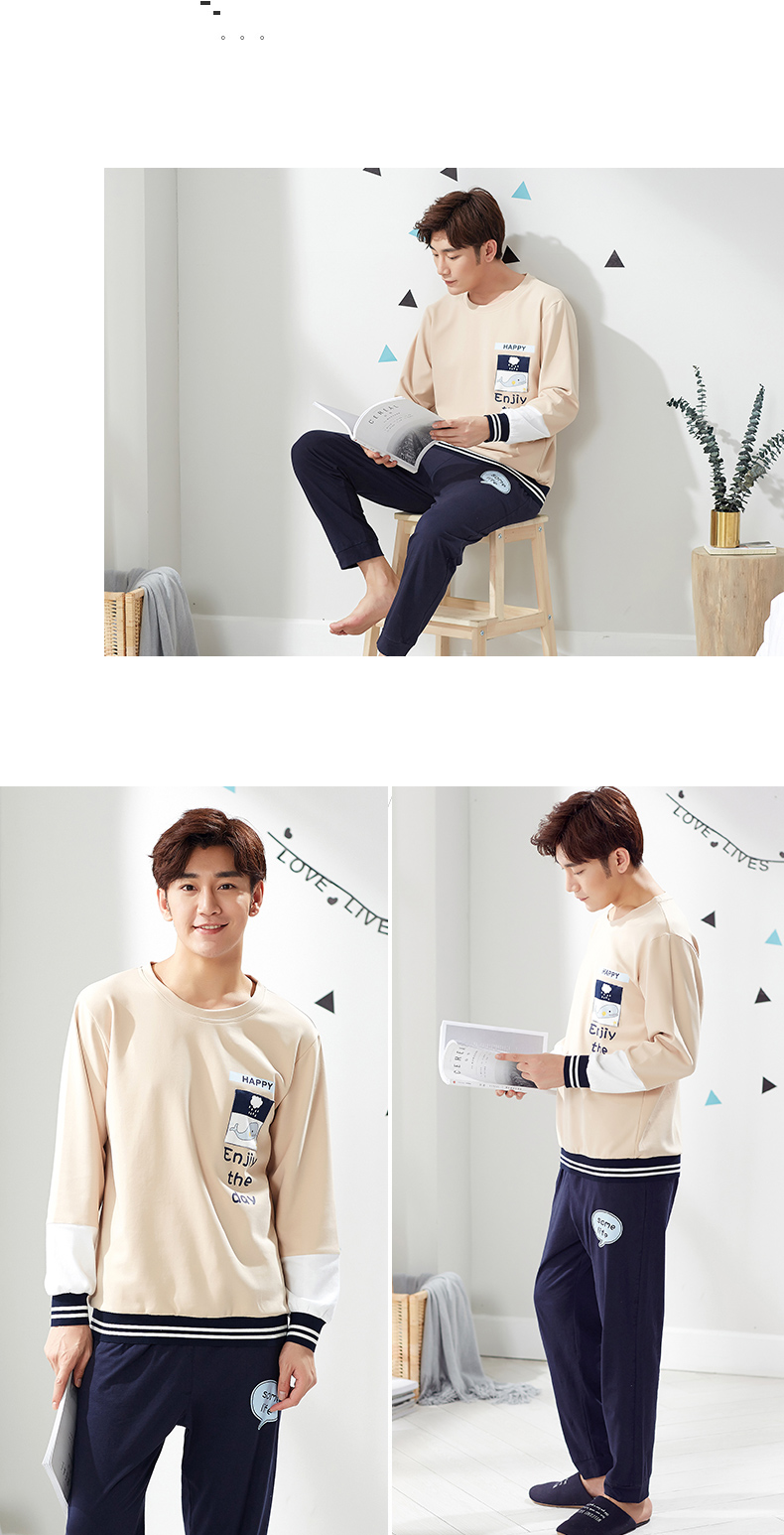 Pyjama mixte en Coton à manches longues - Ref 3006065 Image 13