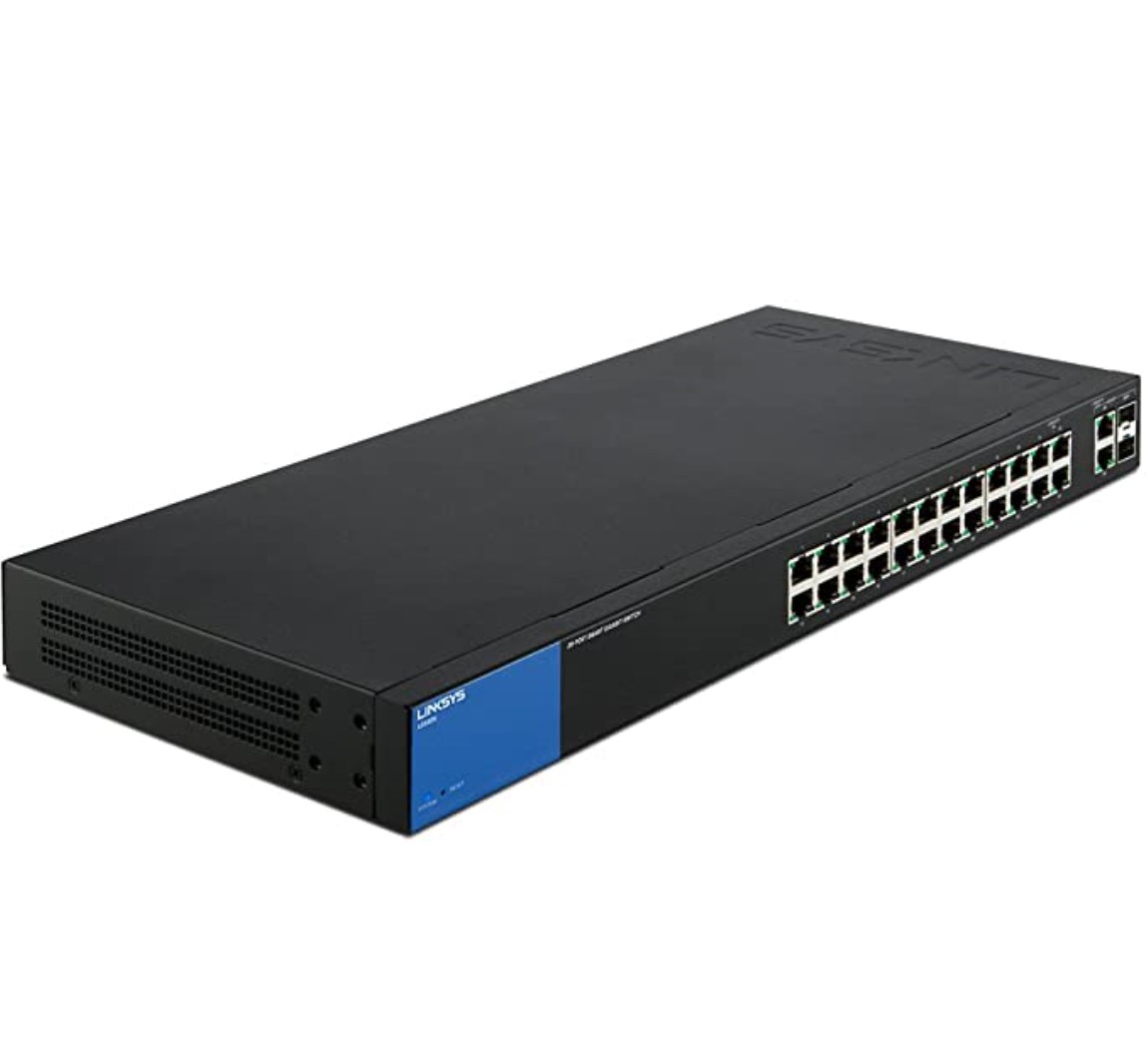 Linksys LGS308 LGS318 LGS326 8 16 26-Port Managed Gigabit Network Switch
