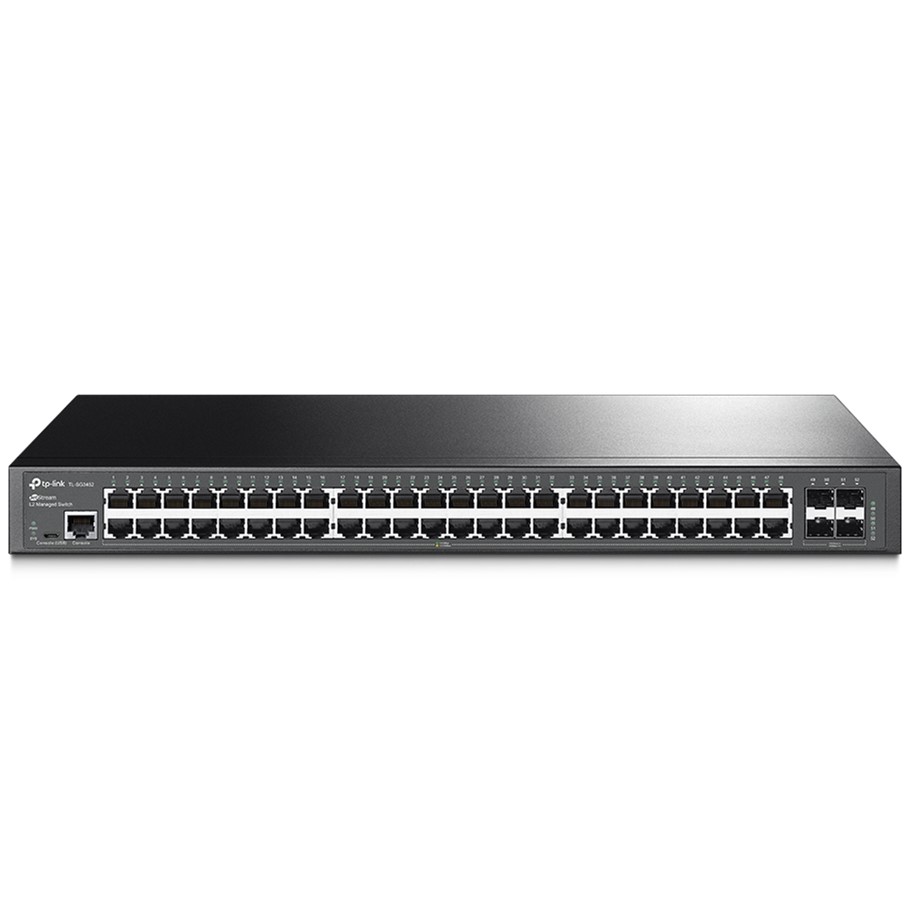 TP-LINK TL-SG3452 P X XP 48-port L2 2 layer management gigabit POE switch 10GSFP