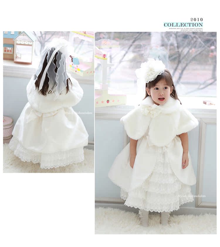 Cape pour fille en laine - Ref 2156766 Image 14