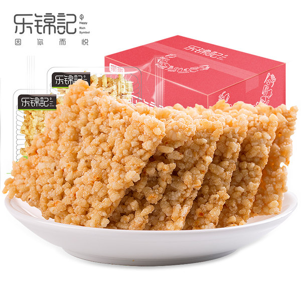 乐锦记 原味香米锅巴 1100g整箱 天猫优惠券折后¥26.8包邮(¥29.8-3) 乐锦记 原味香米锅巴 1100g整箱 天猫优惠券折后¥26.8包邮(¥29.8-3)