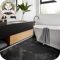 Modern minimalist total porcelain grey toneboard brick balcony toilet kitchen living room anti-slip abrasion resistant 600 * 600
