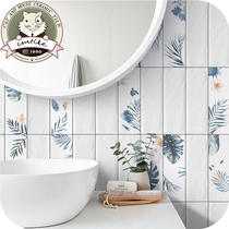 Nordic ins wind tile tile Bathroom kitchen balcony wall tile Net red all-ceramic Macaron tile 100x300
