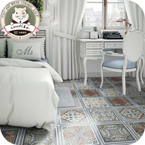 Nordic retro tiles Kitchen bathroom Study Bedroom floor tiles Non-slip wear-resistant tiles 300