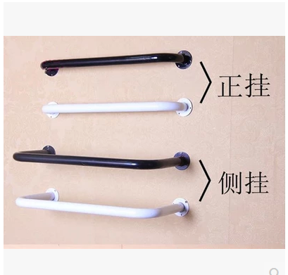 Clothing store shelves wall hangers Display racks hanging on the front side of the wall Clothes racks Painted on the wall hangers