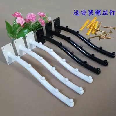 Wrought iron clothing store wall adhesive hook jewelry adhesive hook fitting room adhesive hook adhesive hook Wall underwear underwear adhesive hook