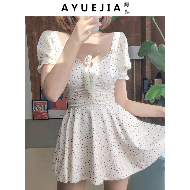 Swimsuit Lady Summer 2022 New Exploits With a Conservative Shade of Slim Pure Desire for High Sensation Swimming Costume