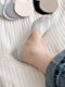 Women's Summer Thin Boat Socks, Japanese Style Solid Color Socks, Low-Cut Silicone Non-Slip No-Show Socks for Flats, Invisible Summer Short Socks