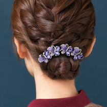 Hairbrush and comb accessories Korean adult hair accessories hairpin rhinestone coil hairhairclip clip female jewelry