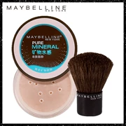 Bộ trang điểm Maybelline dành cho nữ da bột lỏng + cọ trang điểm đặt phấn trang điểm dạng bột khô che khuyết điểm làm sáng dầu kiểm soát chính hãng - Bộ trang điểm