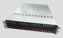 Ultra-micro four-node overseas rack server two-way X99 motherboard 24 disc 12 disc bit operation node host