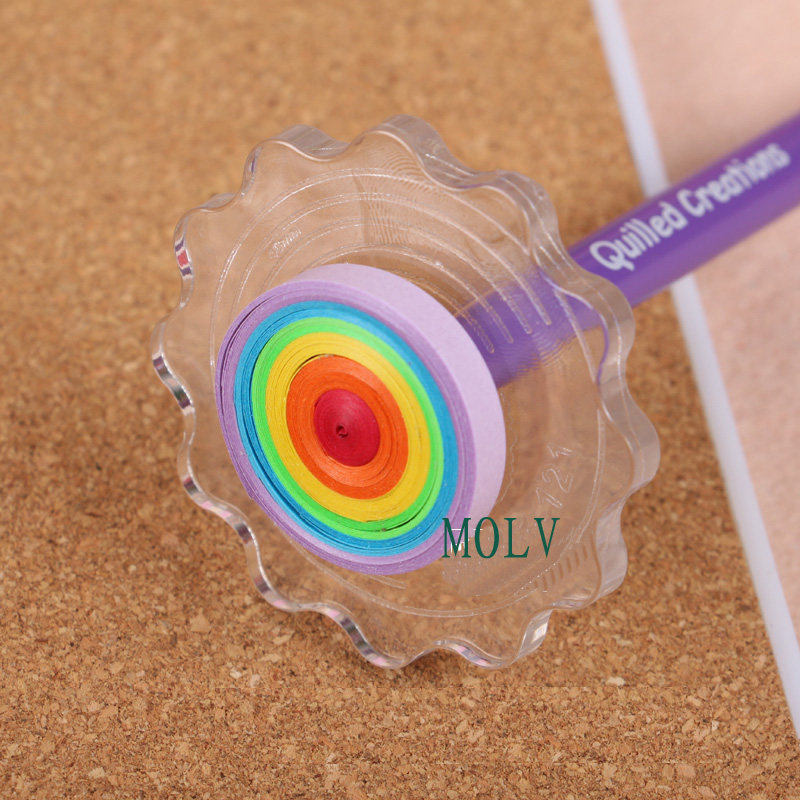 Paper curler Roll toilet paper leveler Creative handcraft Roll paper pallet Basic tools DIY paper strips