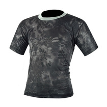Outdoor python camouflaire T SUMMER MEN AND WOMEN SPECIAL SOLDIERS MILITARY FANS COMBAT T AIR BREATHABLE CS