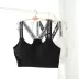 2 mảnh Quần vest vest quấn ngực đồ lót nữ ống top bra nữ thể thao ngắn học sinh trung học nữ sinh Hàn Quốc
