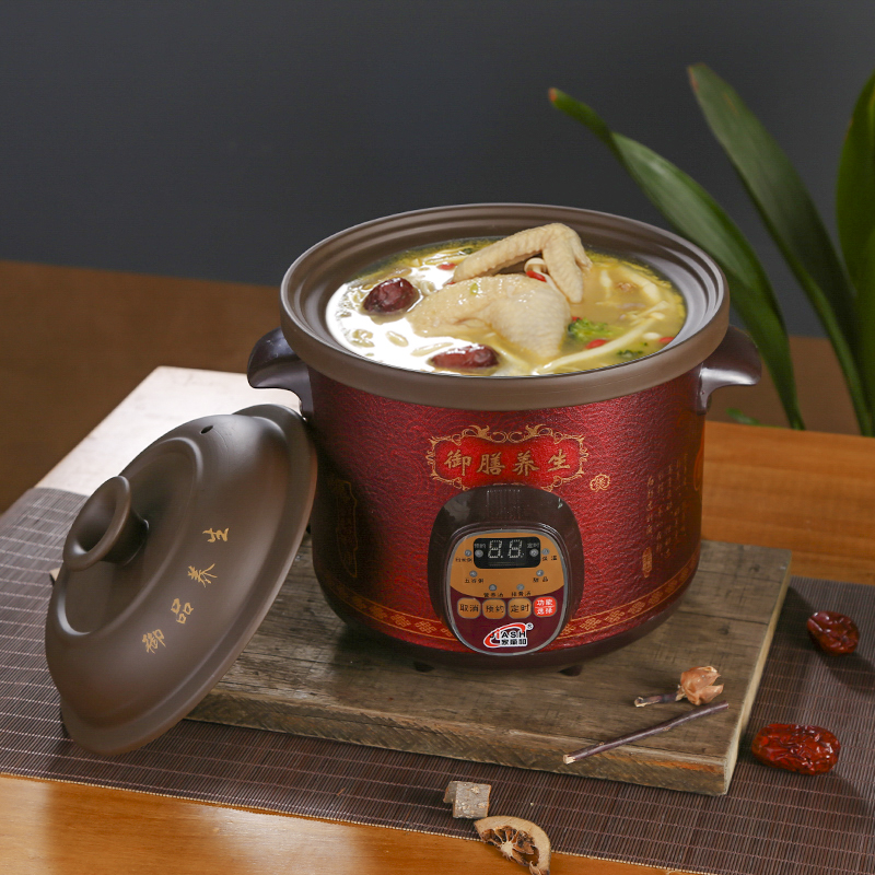 Purple sand stew cooker full automatic casserole porridge cooker porridge cooker porridge cooker household small BB electric stew