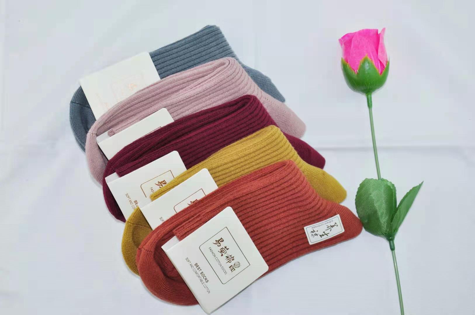 Easy Firefly Sox pure cotton double-pin thickened anti-chill and warm remover Deodorant Medium Cylinder Flat Hand Sewn Head Soft Comfort-Taobao