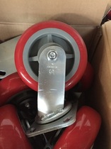 Single-column double-column aluminum alloy elevator special platform wheel tire universal wheel directional wheel polyurethane