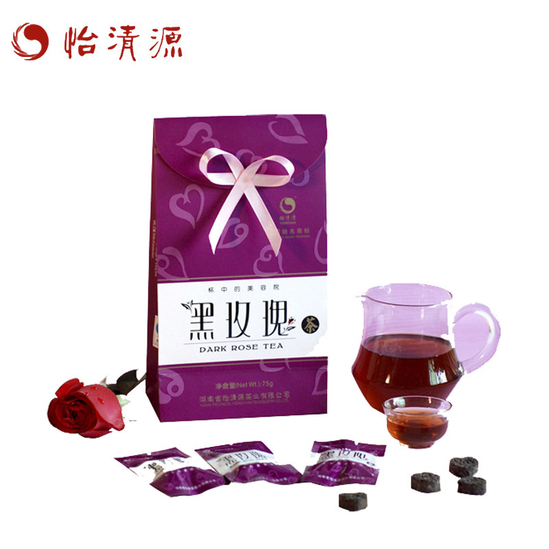 Black Tea Hunan Anhua Zhengzong Yi Qingyuan Black Tea 75 gr Black Rose Tea 20 Lady Gift Boxes Buy 2 Gifts Gift Bags