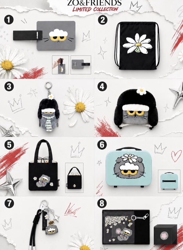 [Authentic] Zoa&Friends Pepero Day 711 Limited Edition Merchandise Gd G-Dragon Zoa Genuine Product