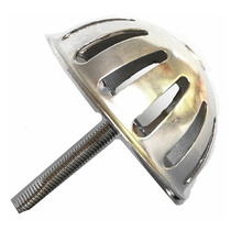 Urinal stainless steel cover water deodorant mushroom head clogger Filter drain cover to prevent clogging porcelain leakage