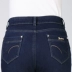 Quần nữ trung niên và già mới cộng với quần jean nhung Quần mẹ trung niên cộng với quần denim của phụ nữ XL