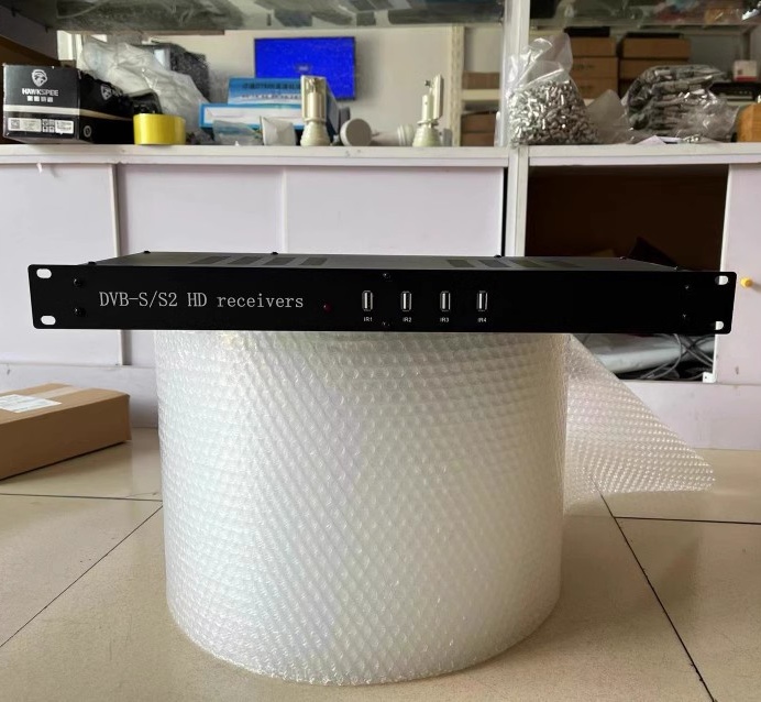 Front end engineering with four-way engineering machine dvb-s S2 format four-way integrated with standard clear high-definition hdmi interface-Taobao