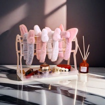 Acrylic headband hairband display stand hairpin storage hairband grabber hair accessories rack hairpin storage desktop storage rack