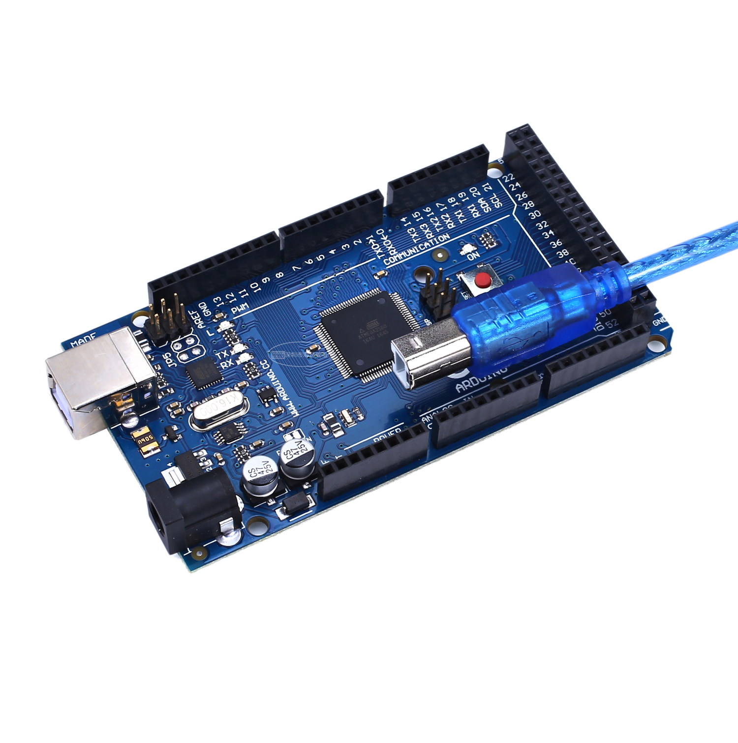 Arduino 2560 r3. Atmega16u2-mu. Arduino Mega 2560 r3 Размеры. Arduino 2560.