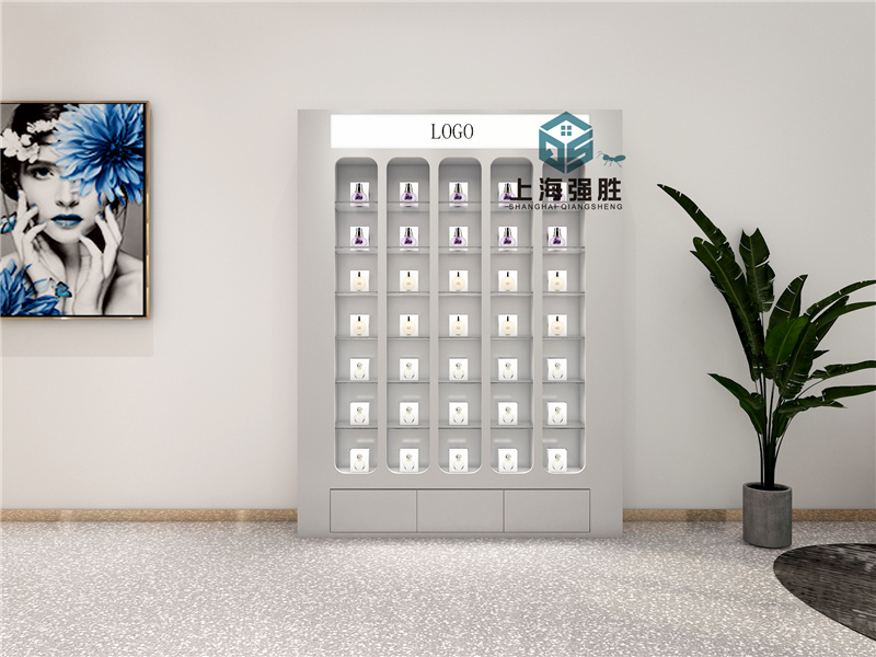 Paint cabinet Cosmetics exhibition cabinet mask display fragrance in cabinet Hairdresser Barber cabinet Support customization