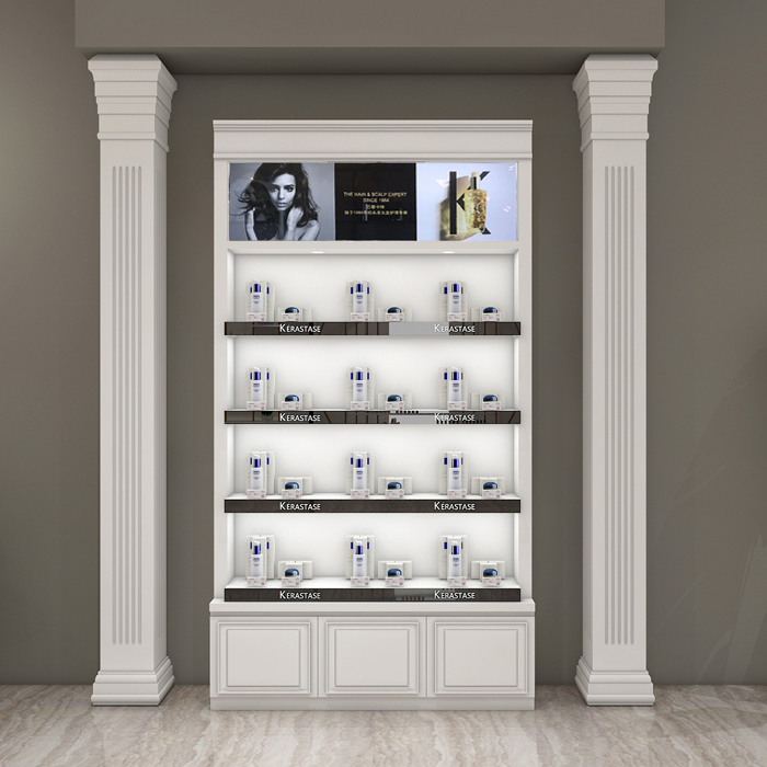 New paint cosmetics display cabinet L'Oréal Shiseido hairdressing shop beauty salon custom display cabinet shelf shelves