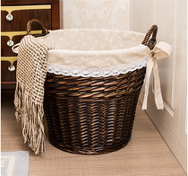 Dirty clothes basket dirty clothes storage baskets rattan hot pot restaurant toys storage artifact laundry basket household