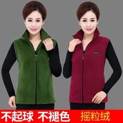 Trong áo khoác cotton, thời trang dài, áo vest nhỏ, bên ngoài ấm áp, áo vest nữ trung và già, vest, vest, vest