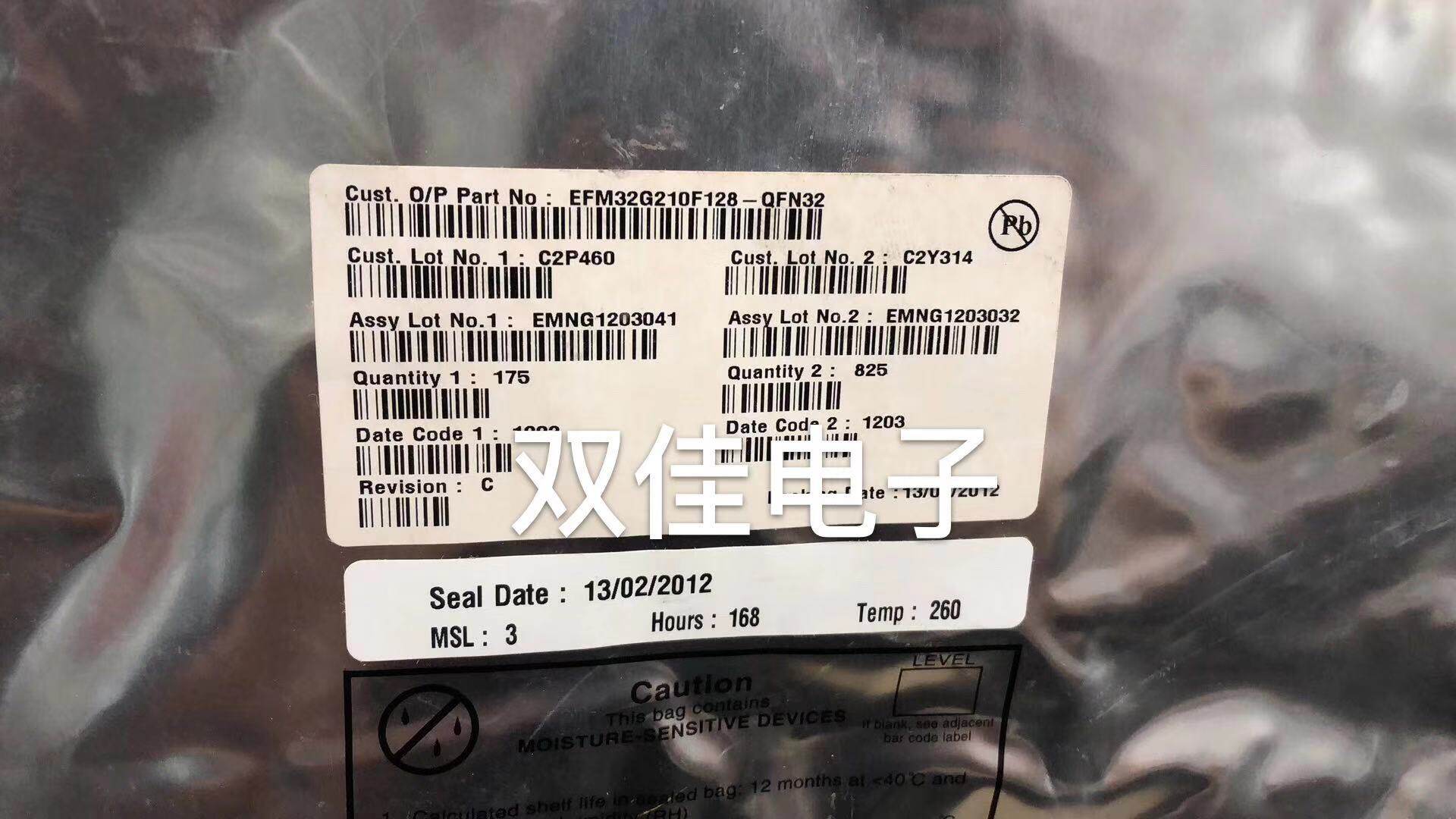 New original dress EFM32G210F128 EFM32G210F128-QFN32 for a new set of EFM32G210F128