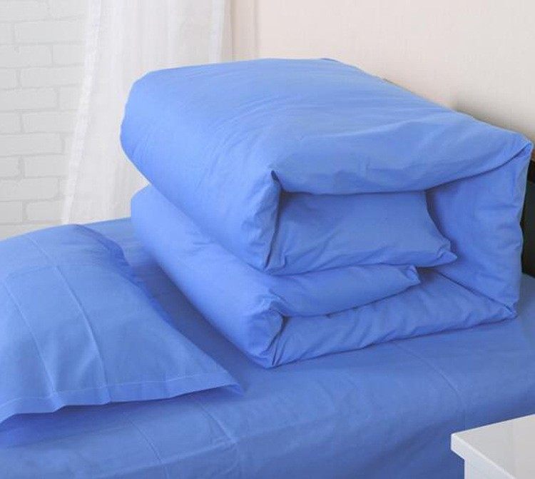 Quilt cover single piece hospital single 150x200 quilt cover 1 5m1 8m quilt nursing home clinic hygiene three-piece set