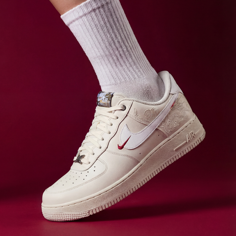 [in Stock] Nike Air Force 1 Af1 Year of the Horse Limited Edition Casual Men's Sneakers Iq1119-011