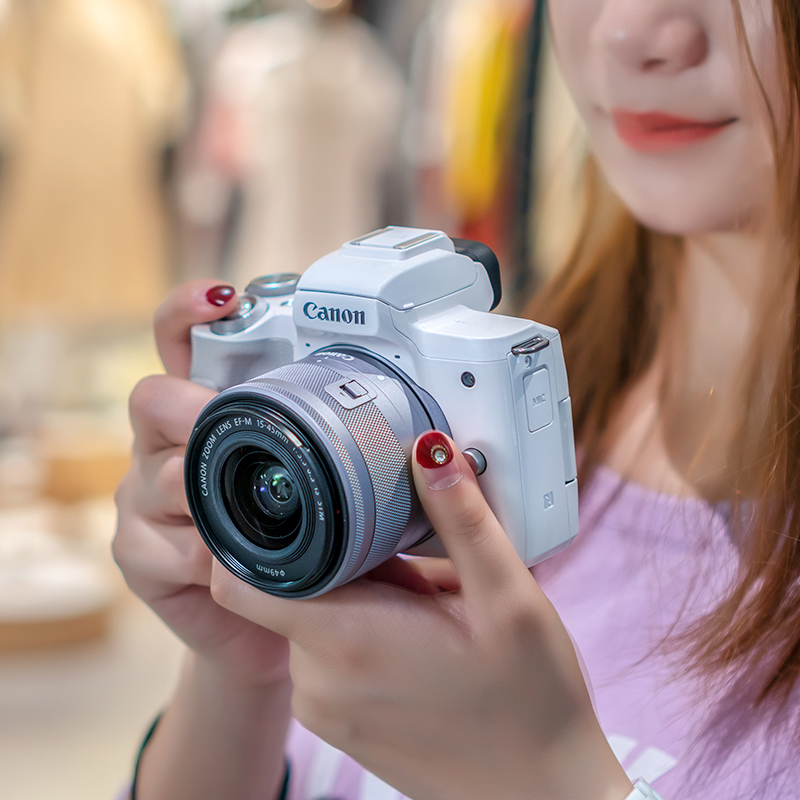 Canon M50 Second Generation Mirrorless Camera Canon/Eos M5015-45 High-Definition Digital Vlog Travel Entry-Level Camera 2Nd Generation Canon M50 Second Generation Mirrorless Camera Canon/Eos M5015-45 High-Definition Digital Vlog Travel Entry-Level Camera 2Nd Generation