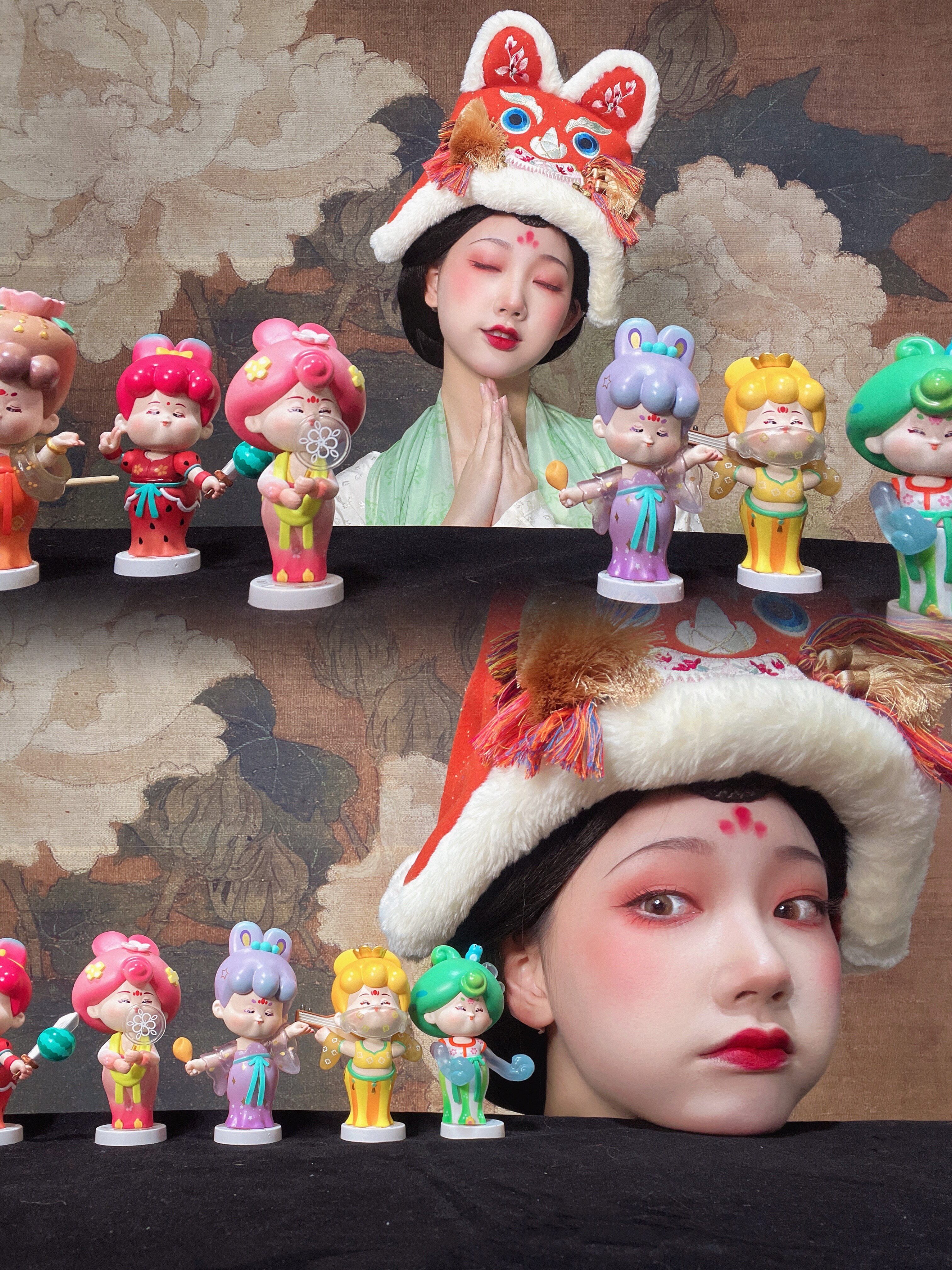Tiger Year Bi Prepare Tiger Head Tiger Brain Tiger Head Cap Son Praises Oriental Aesthetics Tour Garden Terrified Hanfu Accessories Accessories