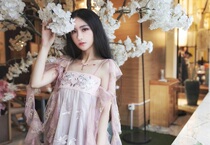 Zixong Oriental aesthetics Garden dream Hanfu Han element sleepwalking flower feast dress Fairy holiday dress