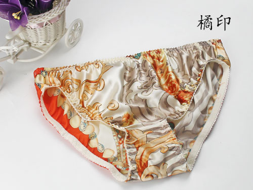 Sản phẩm mới Quần lót lụa 100% lụa của phụ nữ thắt lưng thấp tập tin bên trong lụa quần lót nam cotton