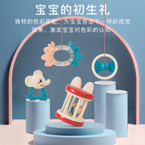 Baby toys calming hand bell 1 boiled guach gum 6 newborn grasping early education baby 2 sets 0-3 months