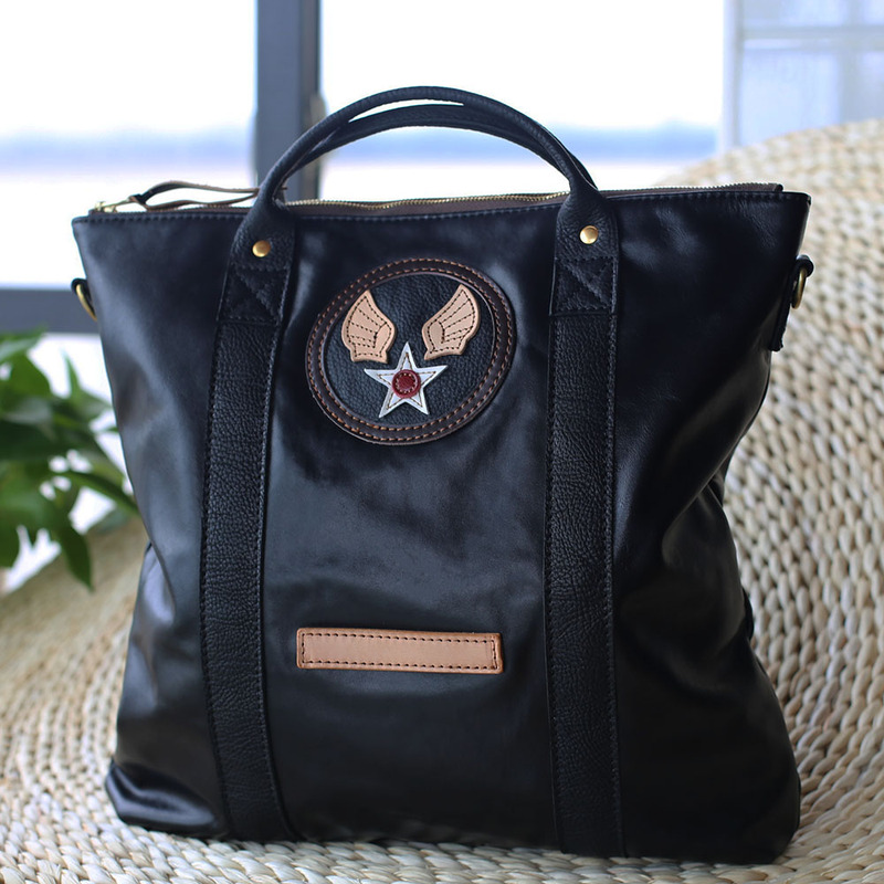 Tea Core Horse Leather Helmet Bag Motorcycle Bag Single Shoulder Crossbody Bag Harley Riding Men's Casual Bag Computer Bag Handbag