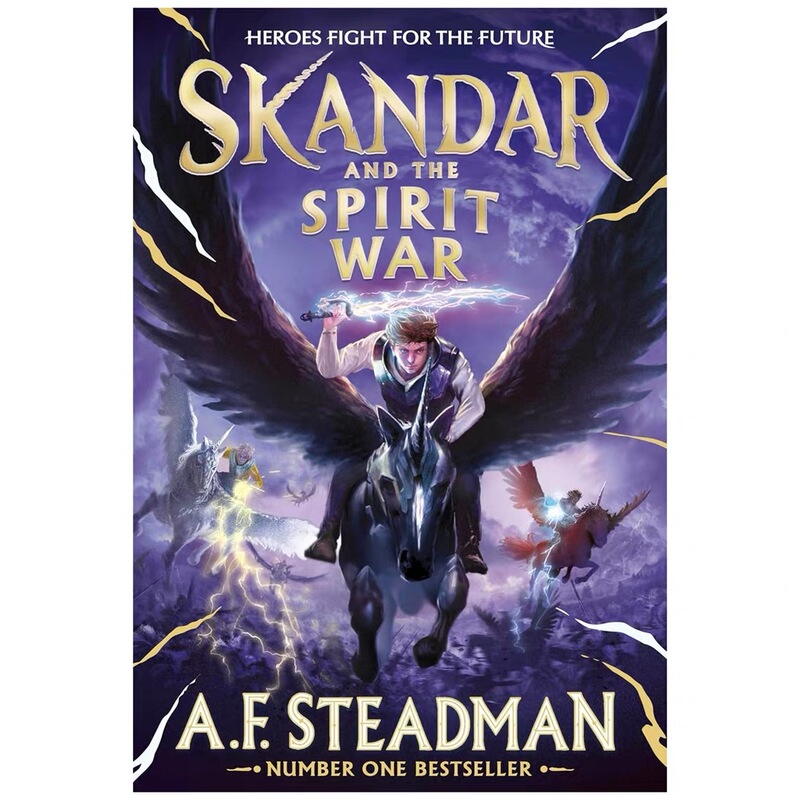 Original Imported English Edition of Skandar 5: the Soul War (Skandar and the Spirit War), Hardcover, Large Size, in Stock
