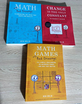 maths with bad drawing bad comic illustration math three volumes Dowling large color custom printing