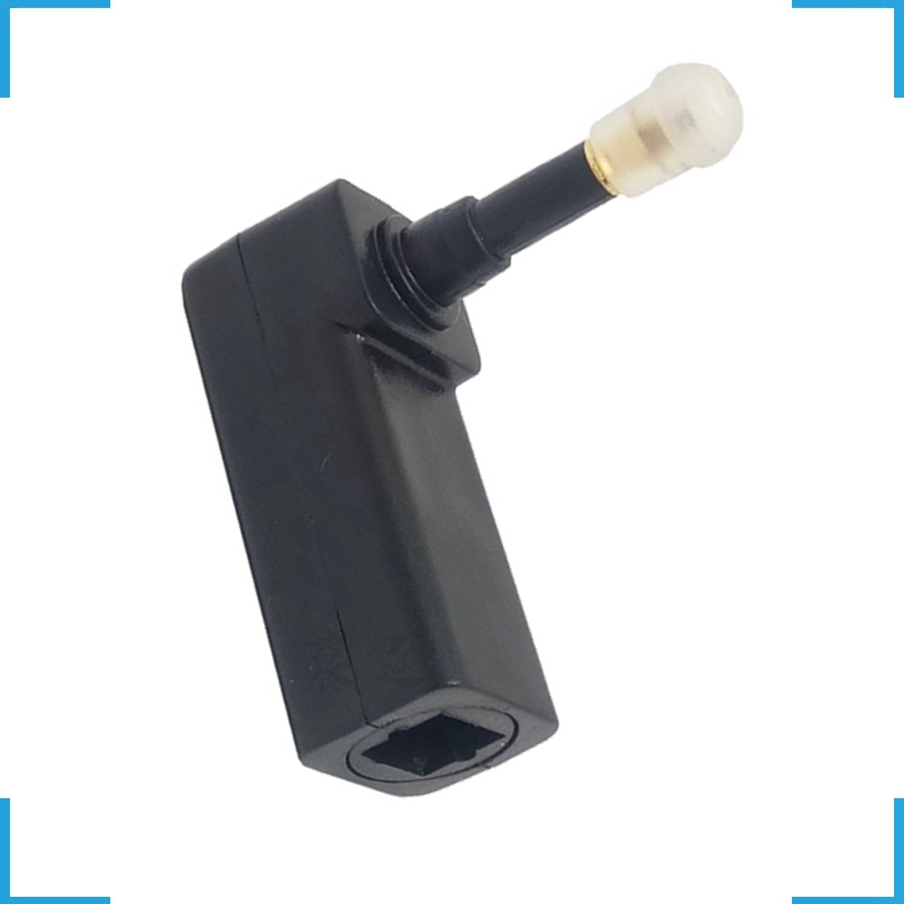 EMK-016 audio fiber adapter 3 5mm turn fiber square port 90 degree conversion head Toslink round-to-square