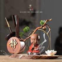 Tea ceremony six gentlemen home ebony tea needle tea spoon tweezers tea clip set zero matching combination kung fu tea set accessories