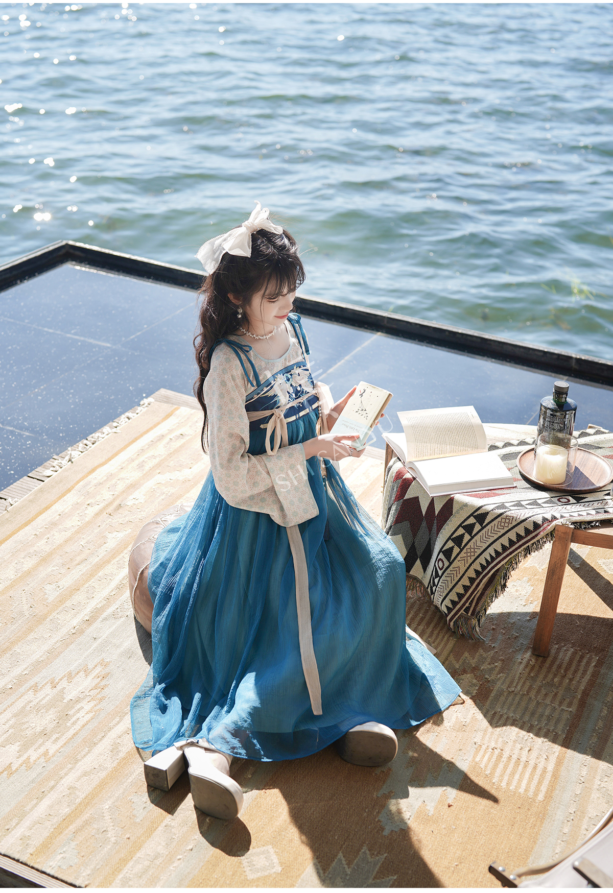 刺繍漢服 中華服 チャイナ服 撮影 演奏会 花火会 パーティー