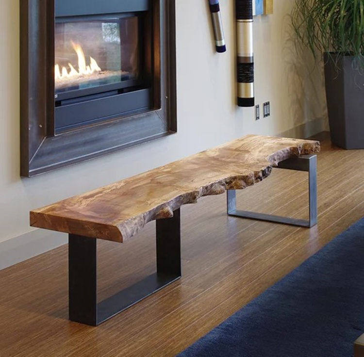 Nordic minimalist TV enclosure modern bedroom American small family style living room solid wood creative retro iron art TV cabinet