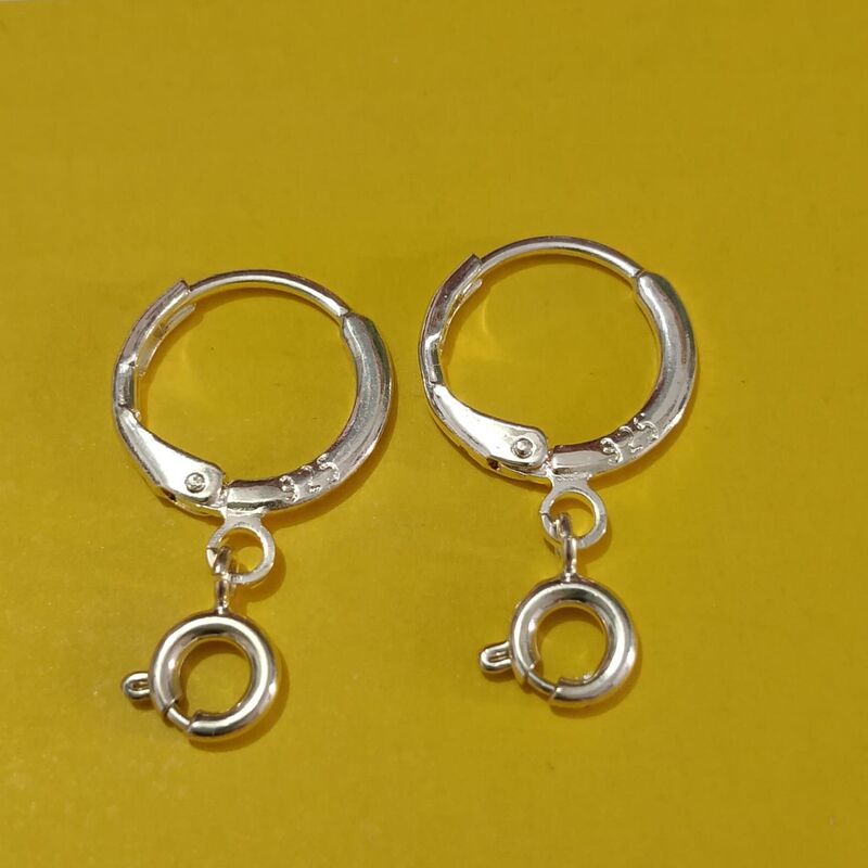 925 Silver Ear Hooks Earrings DIY Accessories DIY Jewelry Handmade LAOSHU Materials Versatile Fashionable Non-Allergenic 925 Silver Ear Hooks Earrings DIY Accessories DIY Jewelry Handmade LAOSHU Materials Versatile Fashionable Non-Allergenic