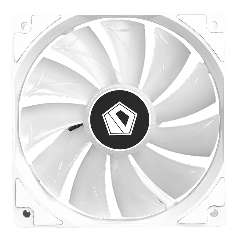 ID-COOLING XF-12025-SW SD-W-K white black pwm temperature-controlled cpu water cooled heat dissipation fan